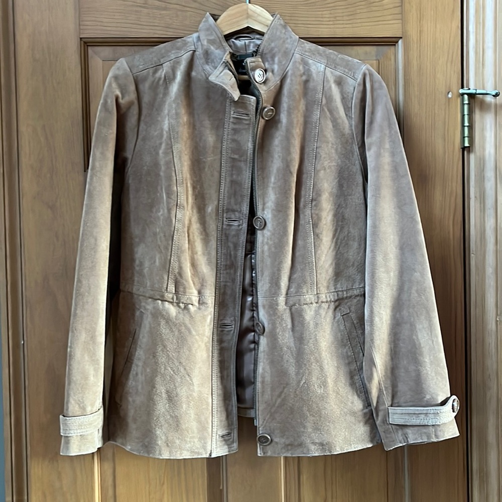 Dennis Basso suede jacket